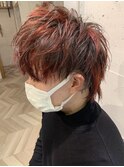 【MITSU】クリムゾンレッド×ウルフヘア