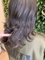 ノル(nol hair&spa) ブリーチなしシアーベージュとウルフ