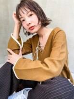 【ARTE表参道/青山】大人可愛い小顔ひし形ボブ×イルミナカラー