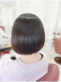 大人可愛い小顔前下がりボブ×ナチュラルボブ×ミニボブ20代30代