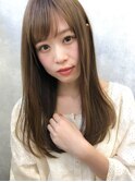 【髪質改善 TRONO栄】 名古屋 栄 坂道風ストレート@樋口