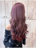 グラデーションカラー/ピンクラベンダー/10代20代