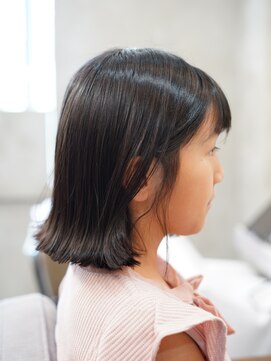 ソイルバイロミー(soil by ROMMY) 【店長小川のキッズカット】小学生カット☆切りっぱなしボブ
