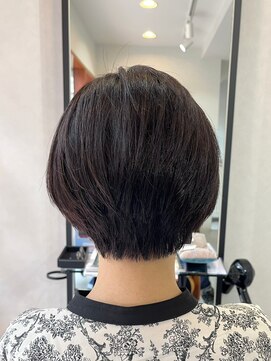 クリュウゲート 吉祥寺店(KURYU GATE) 黒髪/グレーベージュ/レイヤーロング/前髪パーマ[吉祥寺]