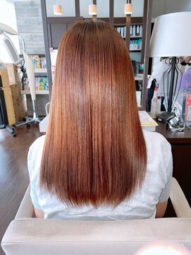ヘアーショップ エヌアンドエー 幸手店(hairshop N&A) サラ艶ロング髪質改善カラー/縮毛矯正うる艶ストレート#1