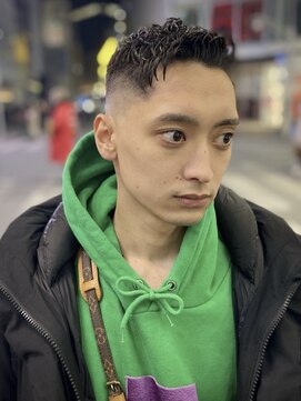 ヒロギンザ 大阪本店(HIRO GINZA) ソフトモヒカンフェード×梅田