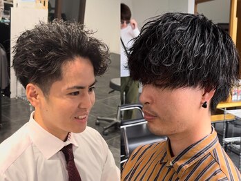 リープ(LEAP)の写真/メンズ超特化型メンズ専門サロン◆バランスを重視したドライだけで決まるcutは自宅でのセットを格段に楽に!