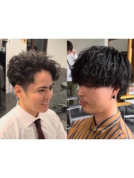 メンズ超特化型メンズ専門サロン◆バランスを重視したドライだけで決まるcutは自宅でのセットを格段に楽に!