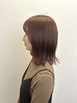 ゼンドットカラスマ(Zen.karasuma) ケアブリーチ×オレンジベージュ20代30代40代