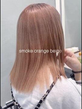 シェリ ヘアデザイン(CHERIE hair design) 《suu.02》smoke orange beige 【sheer color】