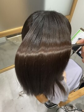 ココノサロン ハナレ(cocono salon HANARE) 熱焼け　切れ毛のある癖毛への美髪縮毛矯正