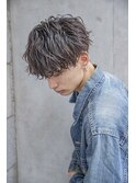 【小久保style】秋色ショコラブラウンショートバングゆるスパ