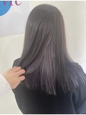 インナーカラー、ラベンダーカラー