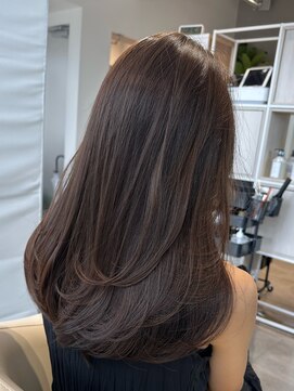 シンボルス 池袋(Symbols) グレージュラテ/髪質改善/縮毛矯正/池袋髪質改善/池袋縮毛矯正