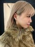 mimi jewelry + ケアブリーチ+カラー＋トリートメント￥20050