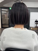 ジル ブラン 福岡(JIL BLAN)&nbsp;ハイライトレイヤーカットショートボブイルミナカラー天神大名