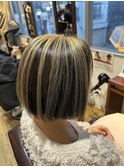 アンブレラカラーハイライトカラーブリーチダブルカラー北浦和