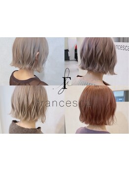 ボブの魅力を最大限に引き出す♪ペールトーンで光を含んだような、ふんわりとした柔らかい上質な髪に◇