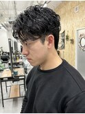 メンズパーマ/メンズショート/フェザーパーマ
