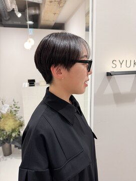 シュク 高円寺(SYUK) SYUK kazu 【高円寺 顔まわりカット 髪質改善 ハイライト