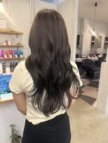 シェル 津山の手店(shel)&nbsp;20代30代艶感オリーブグレージュ暗髪◎小顔オリーブベージュ