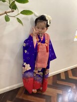 ヘアーアンドメイクアップモパ&nbsp;七五三日本髪