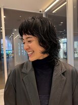 エクリジユウガオカ(equri Jiyugaoka)&nbsp;ウルフパーマ/ミディアムウルフ30代/40代/50代