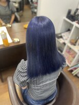 ヘアーデザインルアナ(Hair design Luana.)&nbsp;ネイビーブルー