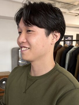 マカロニコースト(macaroni coast) ニュアンスセンターパートパーマ