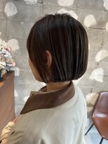 ソワ 四日市(soie)&nbsp;グレージュ×ミニボブ