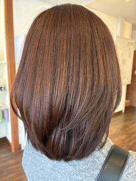 艶ありレイヤースタイル