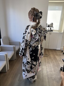 アイフィールカルム(i feel calm) 成人式編みおろしスタイル