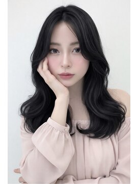 フォルテ ティアラ 横浜店(FORTE TIARA) 横浜/横浜駅/暗髪カラー/透明感カラー/学割U24/顔周りカット