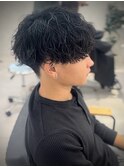 波巻きツイスパ/メンズパーマ/波巻きパーマ/シャドウパーマ/江坂