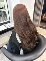 アース 青葉台店(HAIR&MAKE EARTH)&nbsp;ピンクブラウンカラー