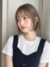 ケアブリーチダブルカラー＋カット＋クイックトリートメント　18,500円