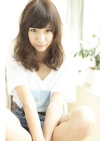 ジョワイユヘアーデザイン(Joyeux)&nbsp;joyeux☆大人可愛いミディアムウェーブ