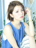 リラ ヘアー(LILA HAIR) 【LILA  HAIR】かきあげバング☆クールボブ