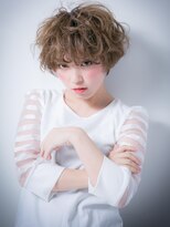 カバーヘア イヴ 戸頭店(COVER HAIR EVE)&nbsp;*EVE戸頭*ふわくしゅ大人かわいい★小顔丸みショートx