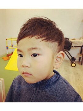 パルミエ(Palmier) キッズツーブロックアシメ☆