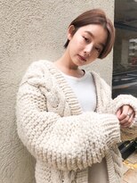 エムスラッシュ みなとみらい馬車道店(M SLASH)&nbsp;M.SLASH馬車道/かき上げ/耳かけ/暖色系カラー/小顔/ミニボブz