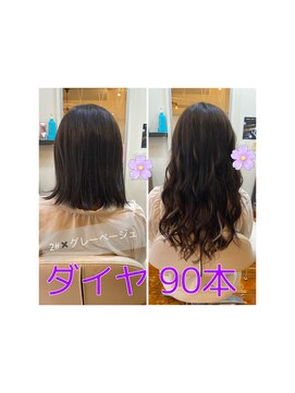 クラナ(clana) エクステでイメチェン！