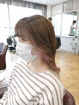 イロリ(ILOLI) シフォンベージュ×インナーピンク