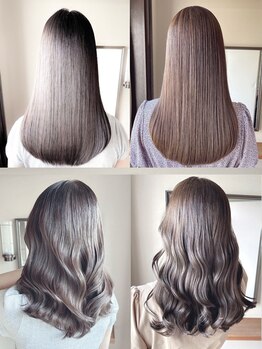 妥協のないカラーパフォーマンスを追求した【アルティストヘアカラー】やわらかな透明感のある発色を実現。