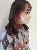 ココアブラウン ×  ベリーピンクインナー