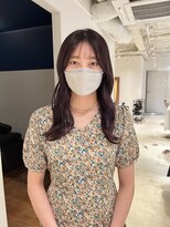 トレス(TRESS)&nbsp;外ハネ　レイヤーボブ　ラベンダーカラー