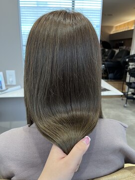 グロウ バイ フェイス(GLOW by face) 【髪質改善】透明感カラー イルミナカラー オイルカラー