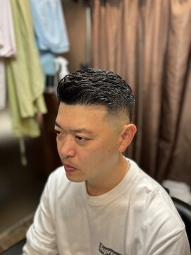 ヒロギンザ 浜松町店(HIRO GINZA) スキンフェード アイロンパーマ