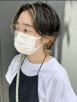 ロロ(ro-ro)&nbsp;【恵比寿ro-ro】イルミナxポイントカラーxフリンジウェーブ