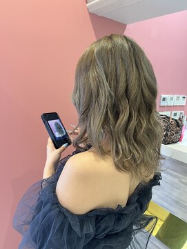 モア 岡崎(more) スタイリスト大山  ブリーチ履歴なし エドルダブルカラー